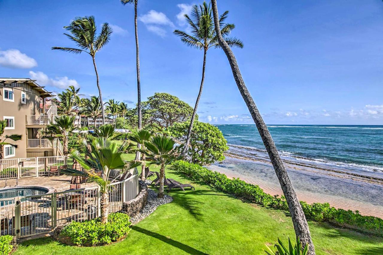 Waipouli Beachfront Condo With Balcony And Ocean Views คาปา ภายนอก รูปภาพ